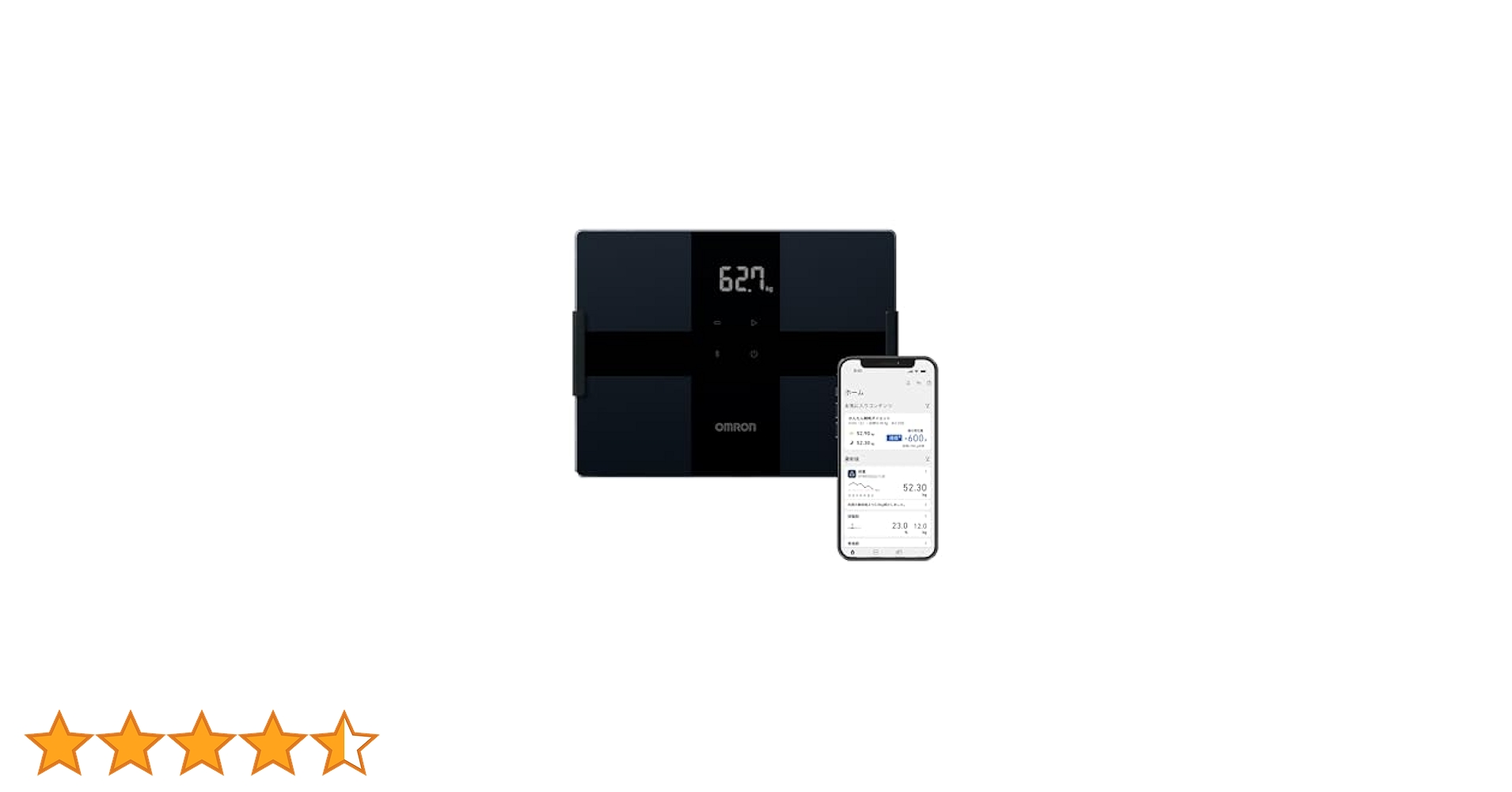OMRON Karada Scan 503T 体組成計 体重体組成計 KRD-503T-BK（KRD-508T-BK） カラダスキャン